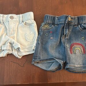 2 pairs of jeans shorts